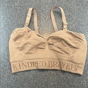 Kindred Bravely Ribbed Beige Bra